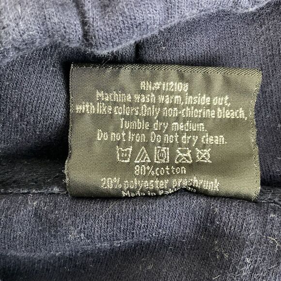 SpaceX Official Hoodie Blue Hooded Sweatshirt Womens 2X - Picture 5 of 6